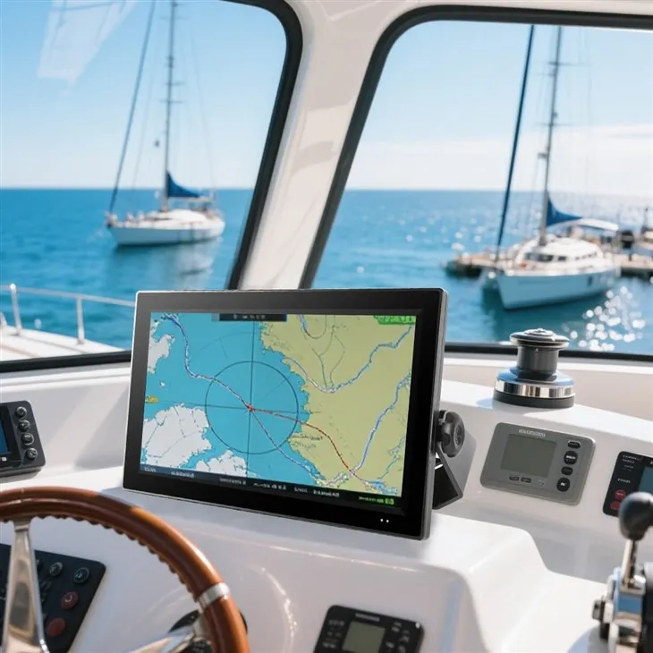 شاشة عرض المراقبة البحرية